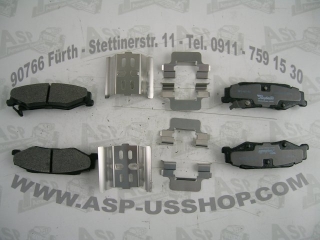 Bremsklötze Hinten - Brakepads Rear  Corvette C5 + C6  97-13